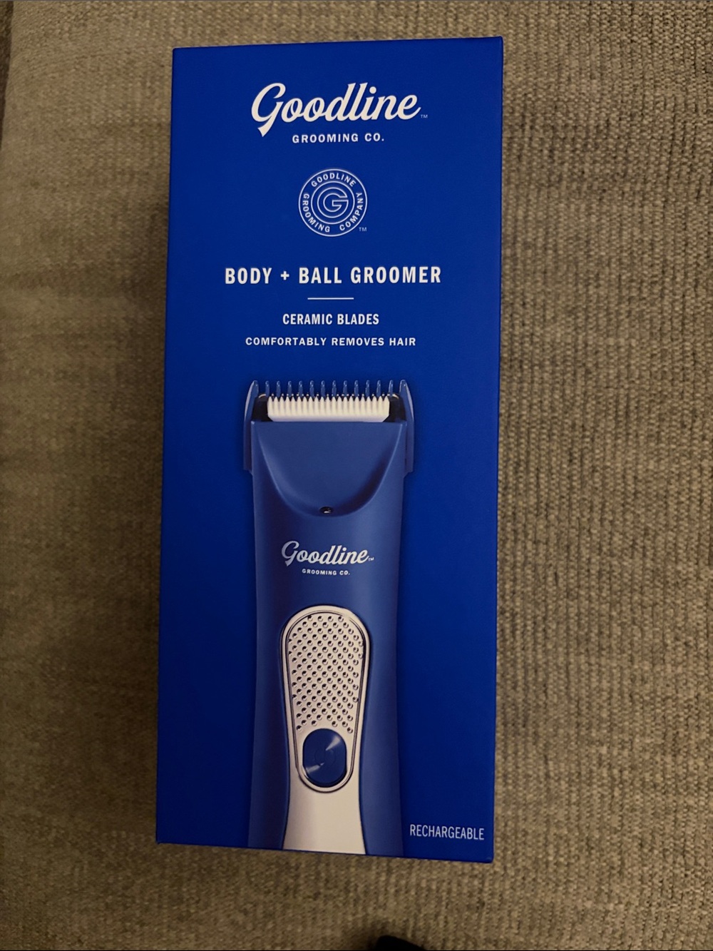 Body + Ball Groomer - Blue